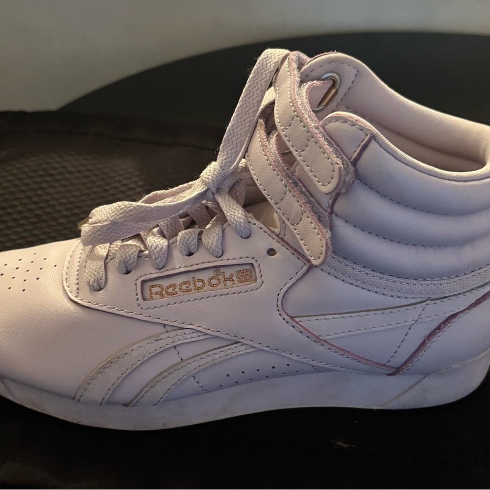 Reebok Purple High-Top Sneakers
